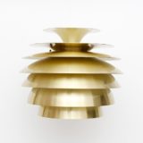 Złota lampa Barcelona, Bent Karlby, Dania lata 60'te