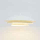 Biała lampa Frandsen, Dania lata 70’ - obrazek 2