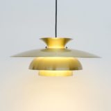 Złota lampa Junge, Dania lata 70’ - obrazek 2