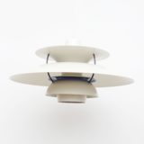 Para białych lamp PH5, P. Henningsen dla Louis Poulsen, lata 80’te - obrazek 5