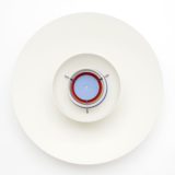 Para białych lamp PH5, P. Henningsen dla Louis Poulsen, lata 80’te - obrazek 7