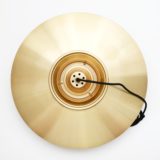 Złota lampa Superlight, proj. David Mogensen, Dania lata 70’te - obrazek 7