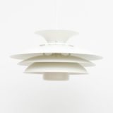 Skandynawska biała lampa Form light, Dania lata 70’te - obrazek 3