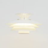 Skandynawska biała lampa Form light, Dania lata 70’te - obrazek 2