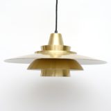 Złota lampa Superlight, proj. David Mogensen, Dania lata 70’te - obrazek 3