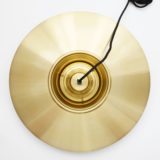 Złota lampa Superlight, proj. David Mogensen, Dania lata 70’te - obrazek 4