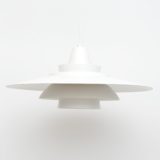 Biała lampa Superlight, proj. David Mogensen, Dania lata 70’te - obrazek 3