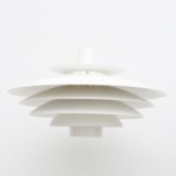 Skandynawska biała lampa Form light, Dania lata 70’te - obrazek 3