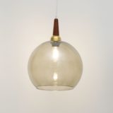 Szklana lampa, lata 60’te - obrazek 2