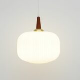 Szklana lampa, lata 60’te - obrazek 3