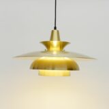 Złota lampa Junge, Dania lata 70’te - obrazek 2
