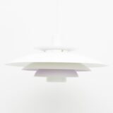 Biała lampa Form Light, lata 70’te