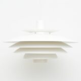 Skandynawska biała lampa Form Light, Dania lata 70’te - obrazek 2