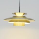 Złota lampa Top Lamper, lata 70’te - obrazek 5