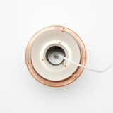Miedziana skandynawska lampa, Dania lata 70’te - obrazek 5