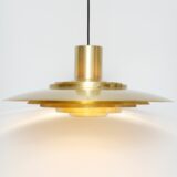 Złota lampa P376 proj. Jørgen Kastholm & Preben Fabricius dla Nordisk Solar, 1964 - obrazek 2