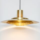 Złota lampa P376 proj. Jørgen Kastholm & Preben Fabricius dla Nordisk Solar, 1964 - obrazek 3