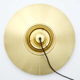 Złota lampa Superlight, proj. David Mogensen, Dania lata 70’te - obrazek 3