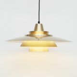 Złota lampa Superlight, proj. David Mogensen, Dania lata 70’te - obrazek 2