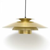 Duża złota lampa, Dania lata 70’te - obrazek 2