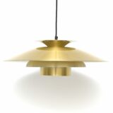 Duża złota lampa, Dania lata 70’te