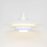 Skandynawska biała lampa Form Light, Dania lata 70’te - obrazek 2