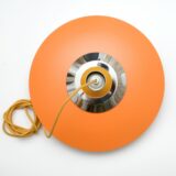 Pomarańczowa skandynawska lampa, lata 80’te - obrazek 4