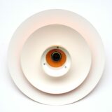 Pomarańczowa skandynawska lampa, lata 80’te - obrazek 5