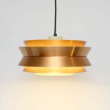 Miedziana Lampa Trava, proj. C. Thore, Szwecja 1963 r.