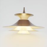 Kawa z Mlekiem. Lampa Radius, proj. E. Balslev dla Fog Morup, Dania lata 70