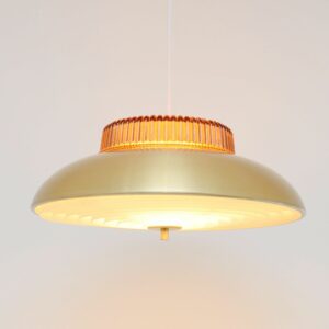 Skandynawska miodowa lampa, lata 60’te - obrazek 6