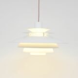 Biała skandynawska lampa Jeka, lata 80’te