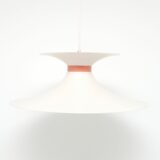 Skandynawska różowa lampa, lata 70'te