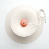 Skandynawska różowa lampa, lata 70'te - obrazek 5