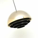 Lampa Milieu pokryta 24K złotem, JO Hammerborg dla Fog Morup 1960's - obrazek 4