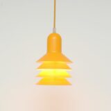 Pomarańczowa lampa Lyskaer, Dania lata 80’te - obrazek 2