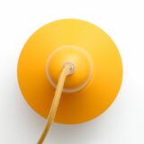 Pomarańczowa lampa Lyskaer, Dania lata 80’te - obrazek 5