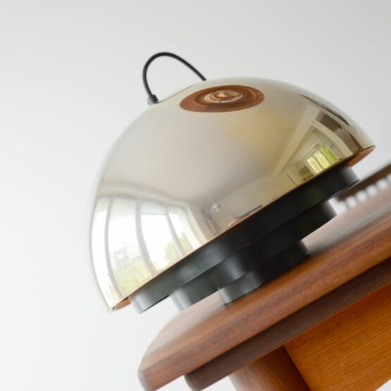 Lampa Milieu pokryta 24K złotem, JO Hammerborg dla Fog Morup 1960's - obrazek 8