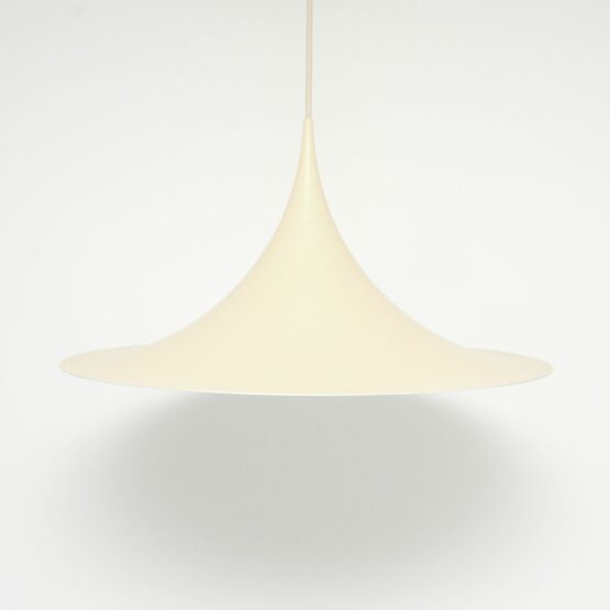 Waniliowa lampa Semi projektu Bonderup Thorup, Dania 1968 - obrazek 2