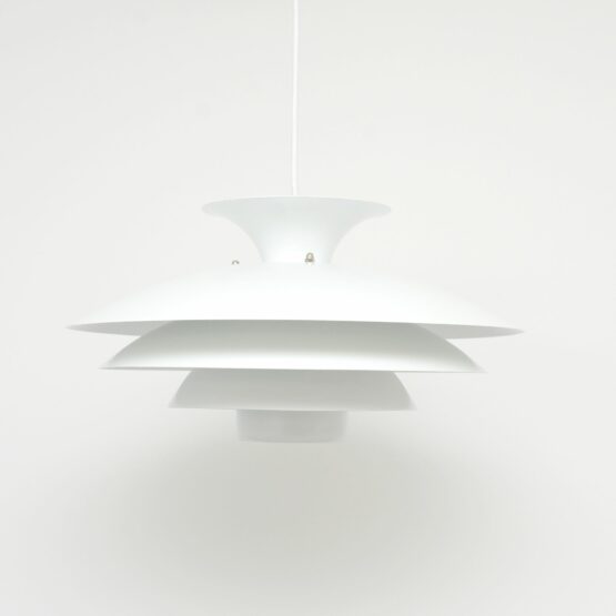 Biała skandynawska lampa Top Lamper, lata 70’te - obrazek 2
