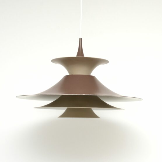 Kawa z Mlekiem. Lampa Radius, proj. E. Balslev dla Fog Morup, Dania lata 70 - obrazek 3