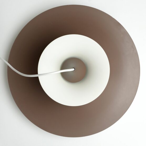 Kawa z Mlekiem. Lampa Radius, proj. E. Balslev dla Fog Morup, Dania lata 70 - obrazek 6