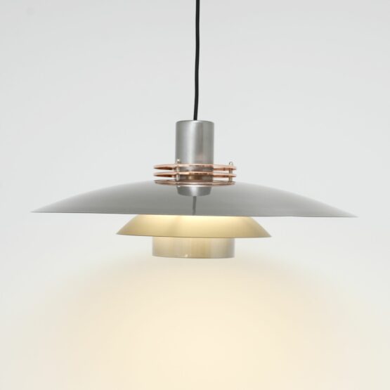 Grafitowa skandynawska lampa Top Lamper, lata 70’te - obrazek 4