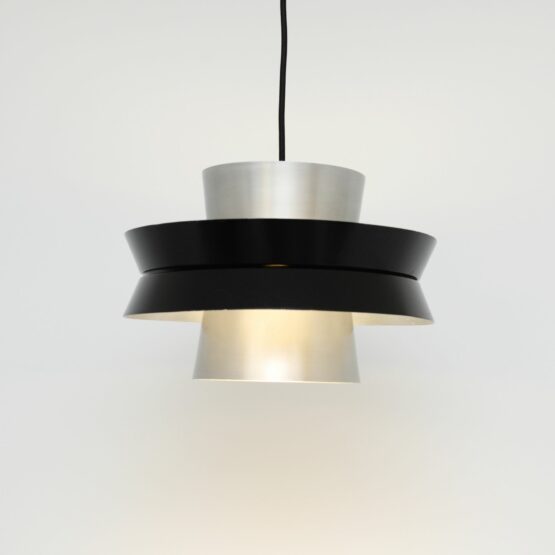 Srebrna lampa w typie Trava proj. Carla Thore, lata 60'te