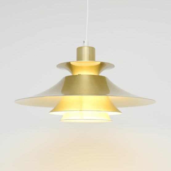 Złota lampa Frandsen, Dania lata 70’te - obrazek 4