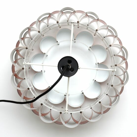 Miedziana lampa proj. Wener Schou dla Coronell Elektro, lata 70'te - obrazek 8