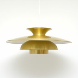 Duża złota lampa, Dania lata 70’te